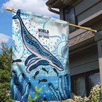 World Ocean Day Australia Aboriginal Garden Flag Whale Watching