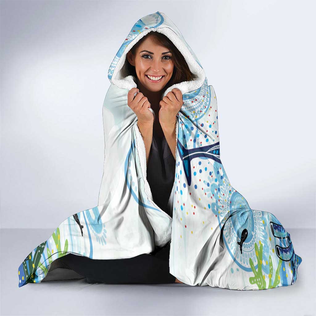 World Ocean Day Australia Aboriginal Hooded Blanket Whale Watching