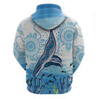 World Ocean Day Australia Aboriginal Hoodie Whale Watching