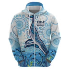 World Ocean Day Australia Aboriginal Hoodie Whale Watching
