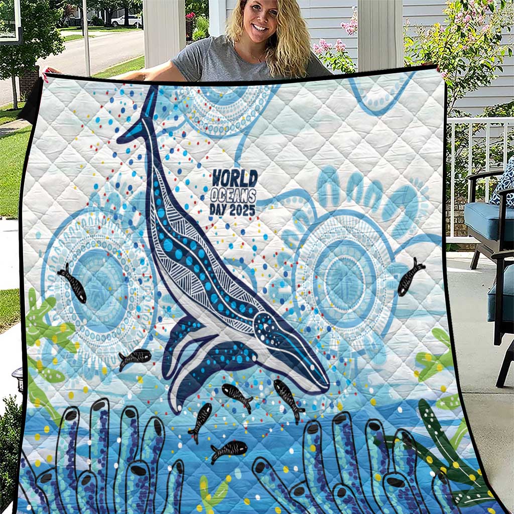 World Ocean Day Australia Aboriginal Quilt Whale Watching
