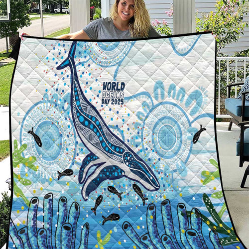 World Ocean Day Australia Aboriginal Quilt Whale Watching