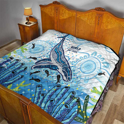 World Ocean Day Australia Aboriginal Quilt Whale Watching