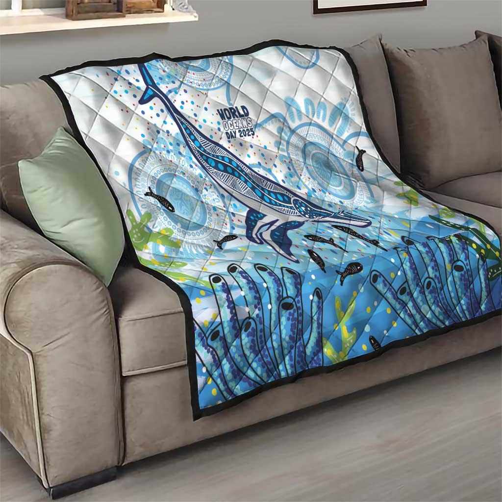 World Ocean Day Australia Aboriginal Quilt Whale Watching