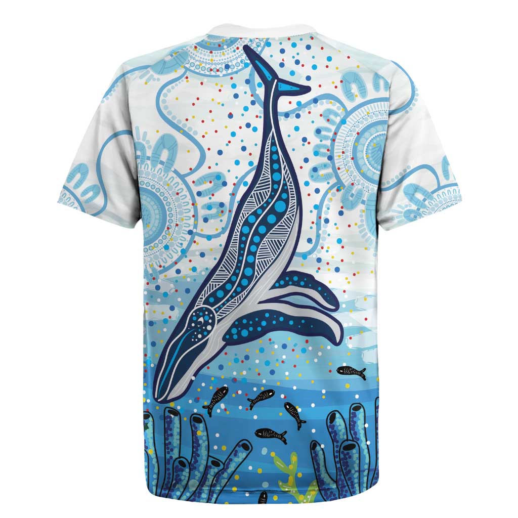 World Ocean Day Australia Aboriginal Rugby Jersey Whale Watching