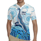 World Ocean Day Australia Aboriginal Rugby Jersey Whale Watching