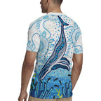 World Ocean Day Australia Aboriginal Rugby Jersey Whale Watching
