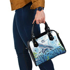 World Ocean Day Australia Aboriginal Shoulder Handbag Whale Watching