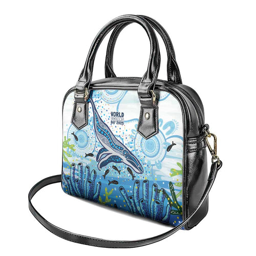World Ocean Day Australia Aboriginal Shoulder Handbag Whale Watching