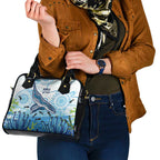 World Ocean Day Australia Aboriginal Shoulder Handbag Whale Watching