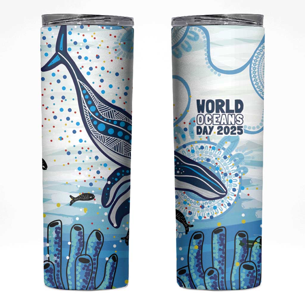 World Ocean Day Australia Aboriginal Skinny Tumbler Whale Watching