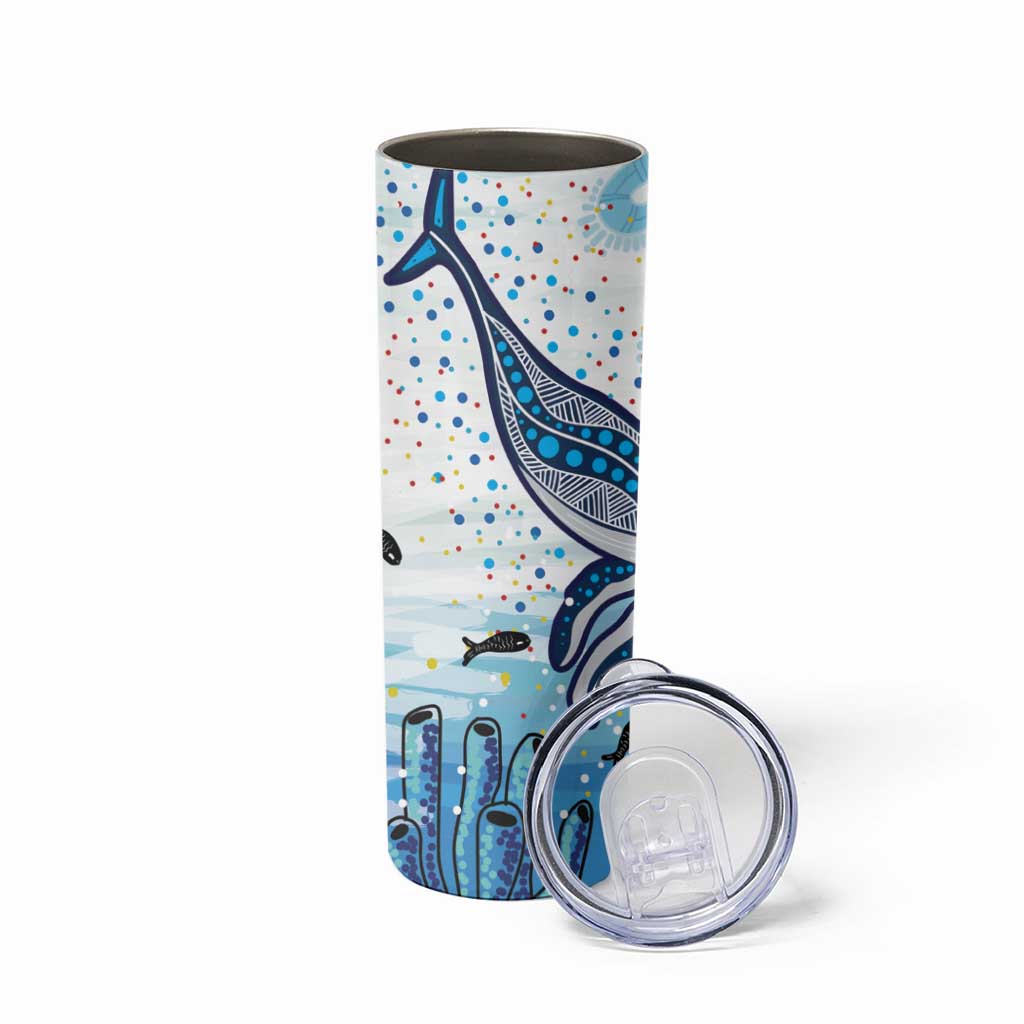 World Ocean Day Australia Aboriginal Skinny Tumbler Whale Watching