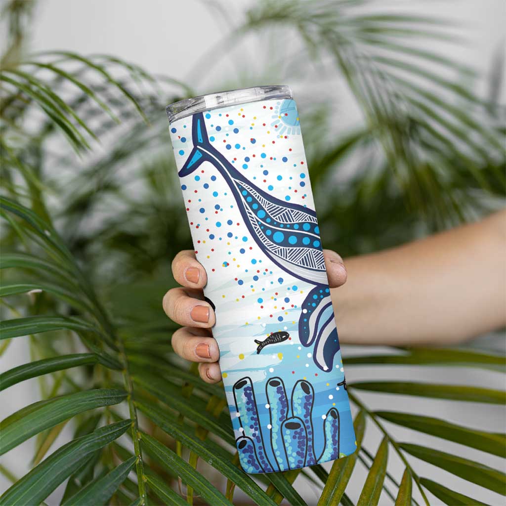 World Ocean Day Australia Aboriginal Skinny Tumbler Whale Watching