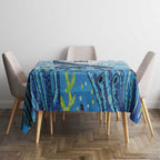 World Ocean Day Australia Aboriginal Tablecloth Whale Watching