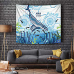 World Ocean Day Australia Aboriginal Tapestry Whale Watching