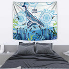 World Ocean Day Australia Aboriginal Tapestry Whale Watching