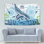 World Ocean Day Australia Aboriginal Tapestry Whale Watching