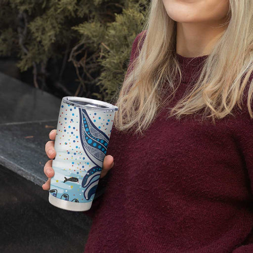 World Ocean Day Australia Aboriginal Tumbler Cup Whale Watching