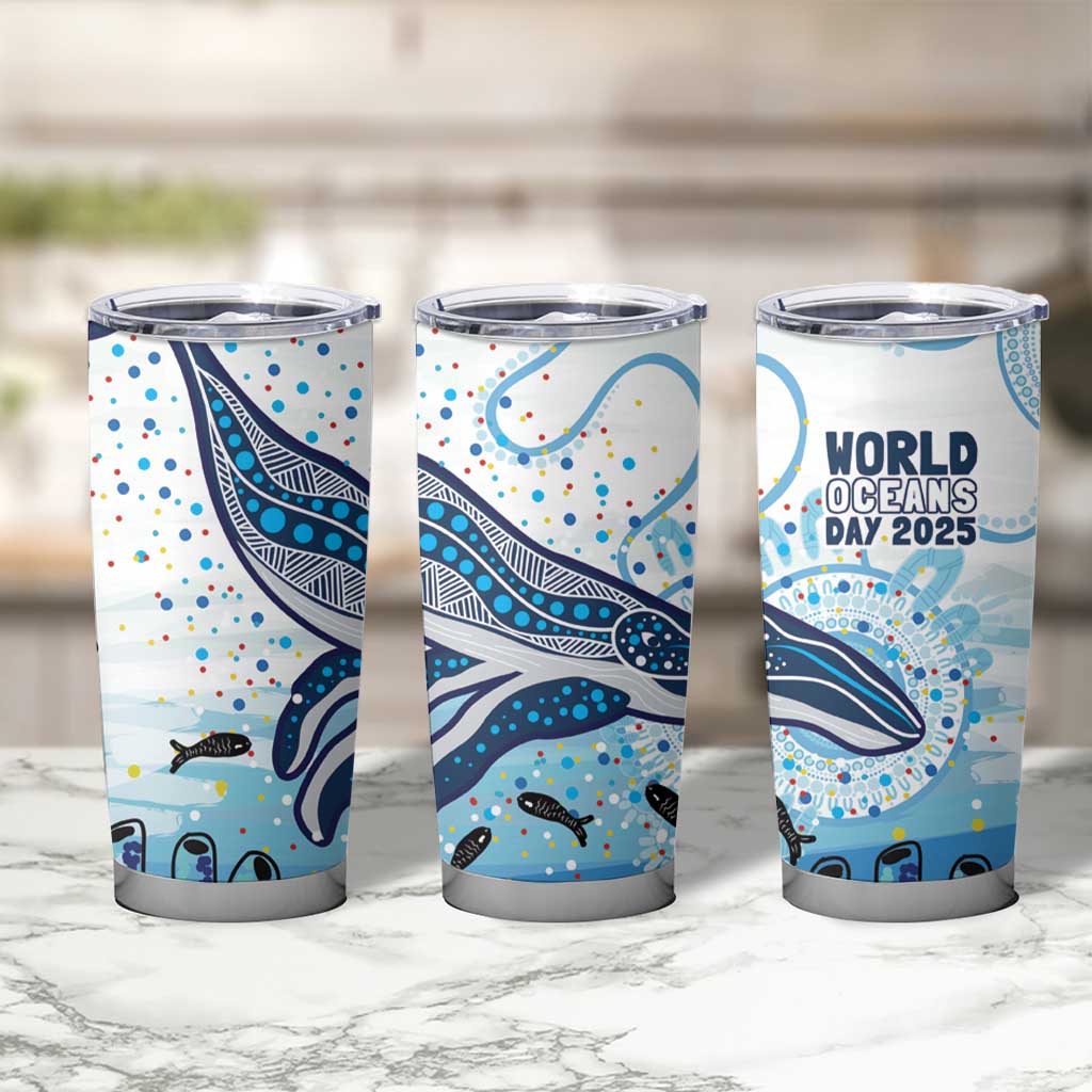World Ocean Day Australia Aboriginal Tumbler Cup Whale Watching