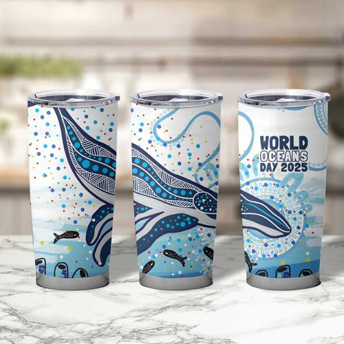 World Ocean Day Australia Aboriginal Tumbler Cup Whale Watching