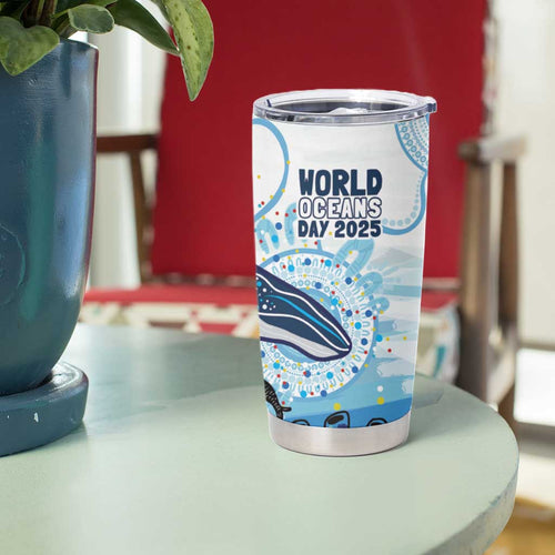 World Ocean Day Australia Aboriginal Tumbler Cup Whale Watching