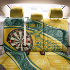 Australia Darts Personalized Indigenous Back Car Seat Cover Champion Roos