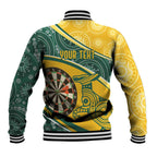 Australia Darts Personalized Indigenous Baseball Jacket Champion Roos