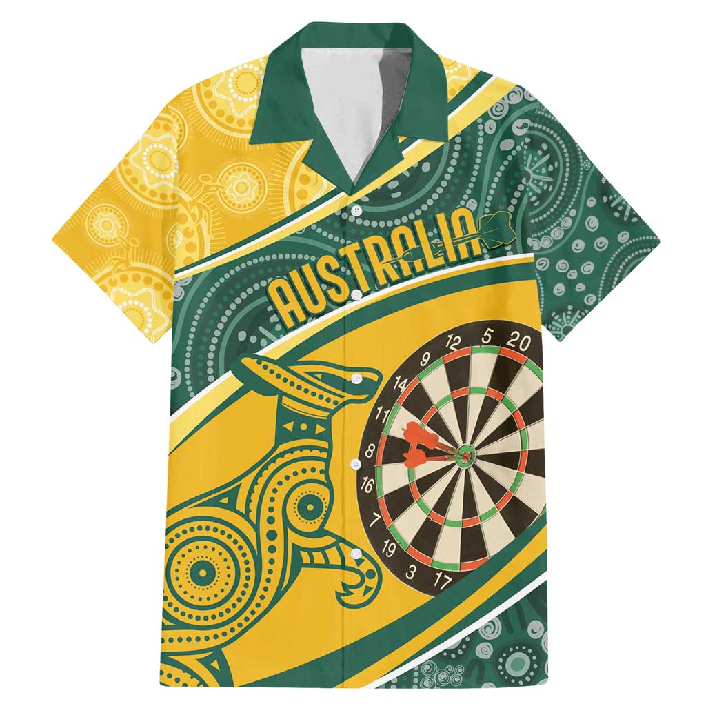 Australia Darts Personalized Indigenous Family Matching Mermaid Dress and Hawaiian Shirt Champion Roos