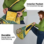 Australia Darts Personalized Indigenous Grocery Bag Champion Roos
