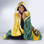 Australia Darts Personalized Indigenous Hooded Blanket Champion Roos