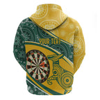 Australia Darts Personalized Indigenous Hoodie Champion Roos