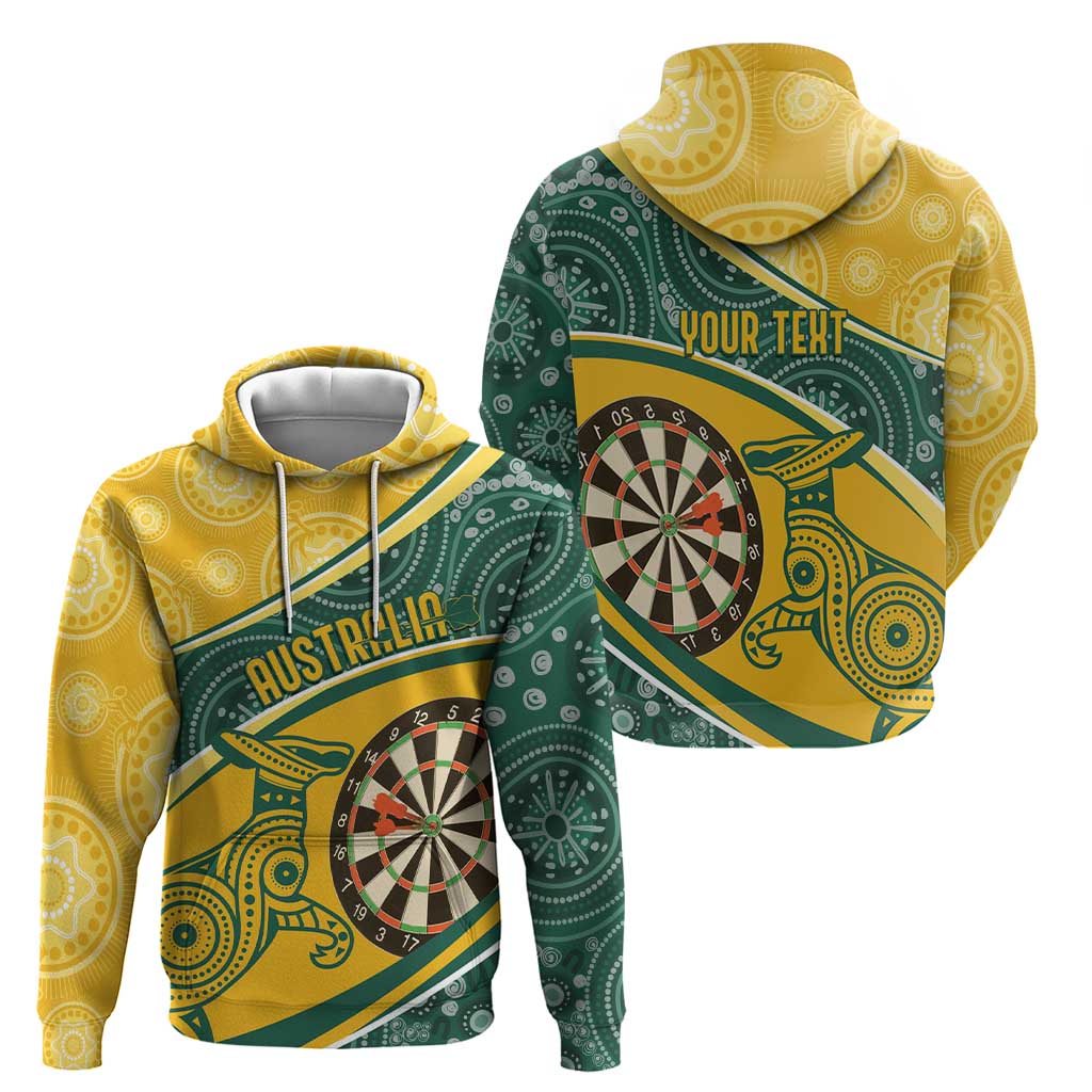 Australia Darts Personalized Indigenous Hoodie Champion Roos