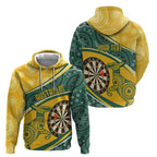 Australia Darts Personalized Indigenous Hoodie Champion Roos