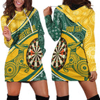 Australia Darts Personalized Indigenous Hoodie Dress Champion Roos