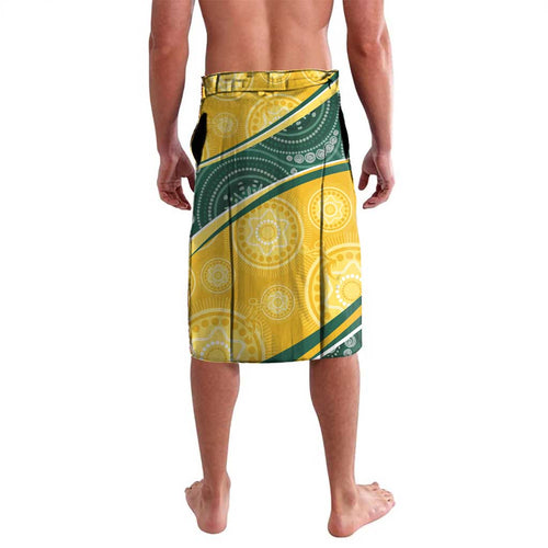 Australia Darts Personalized Indigenous Lavalava Champion Roos