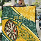 Australia Darts Personalized Indigenous Quilt Champion Roos
