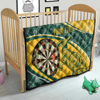 Australia Darts Personalized Indigenous Quilt Champion Roos
