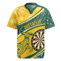 Australia Darts Personalized Indigenous Rugby Jersey Champion Roos