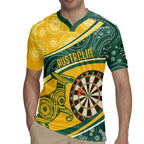 Australia Darts Personalized Indigenous Rugby Jersey Champion Roos