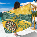 Australia Darts Personalized Indigenous Sarong Champion Roos