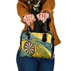 Australia Darts Personalized Indigenous Shoulder Handbag Champion Roos
