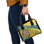 Australia Darts Personalized Indigenous Shoulder Handbag Champion Roos