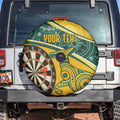 Australia Darts Personalized Indigenous Spare Tire Cover Champion Roos