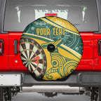 Australia Darts Personalized Indigenous Spare Tire Cover Champion Roos