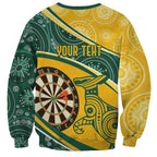 Australia Darts Personalized Indigenous Sweatshirt Champion Roos