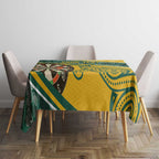 Australia Darts Personalized Indigenous Tablecloth Champion Roos