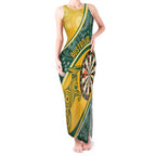 Australia Darts Personalized Indigenous Tank Maxi Dress Champion Roos