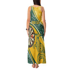 Australia Darts Personalized Indigenous Tank Maxi Dress Champion Roos
