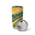Australia Darts Personalized Indigenous Tumbler Cup Champion Roos