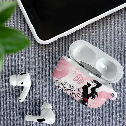 Melbourne Horse Racing Cup Pink Out Derby AirPods Case - Aussie Hoodie